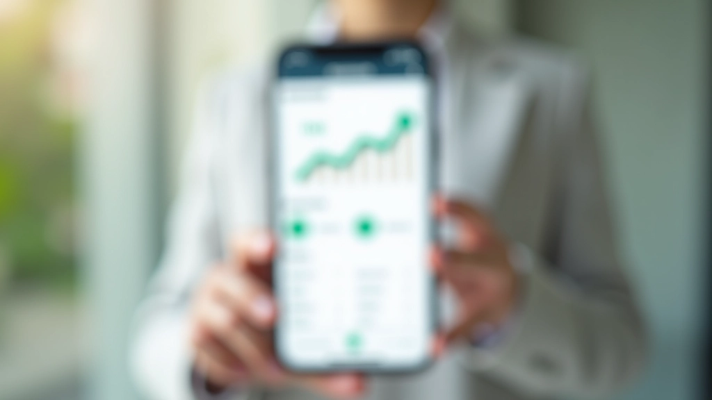 Tableau de bord d'une application mobile de suivi d'épargne avec graphique de progression et objectifs financiers
